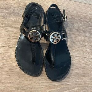 - Tory Burch Black sandals
